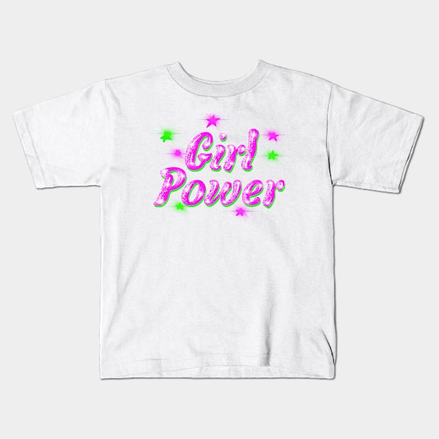 Girls Can Do Anything Kids T-Shirt by MamaODea
